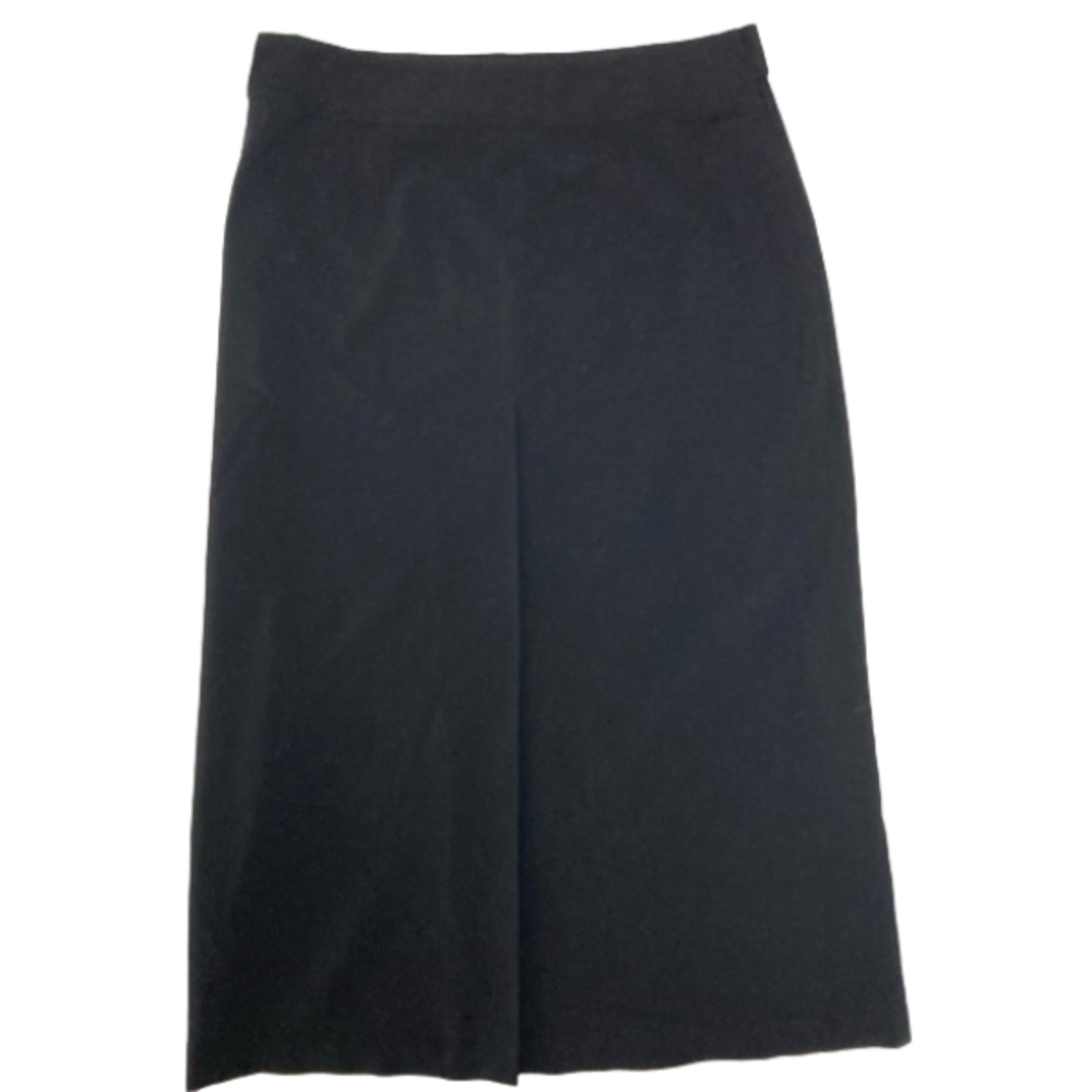 SANDRA ANGELOZZI BLACK WOOL SKIRT - Size 44 - Picture 5 of 5